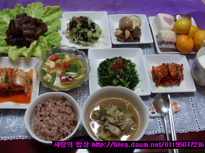 수능일 아침밥상에 담은 Super Food