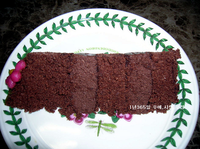  ♡ 달콤하고 진한  초코두부크림 떡케익 