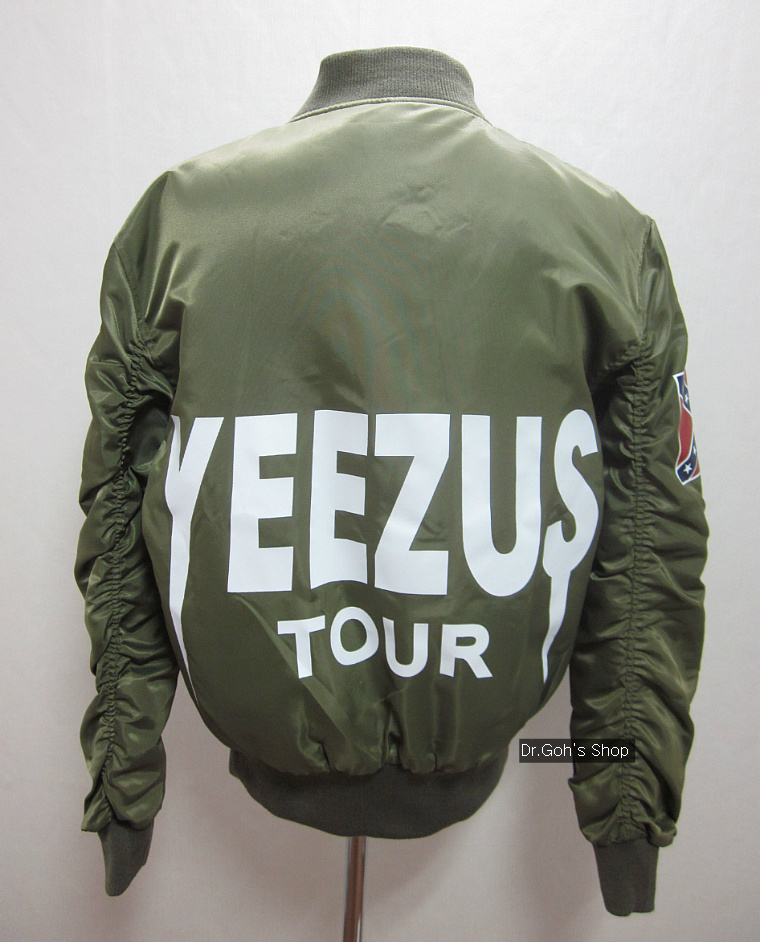 yeezy bomber jacket tour