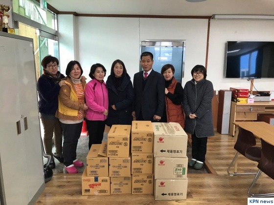 광주청소년꿈키움센터, 설맞이 아동복지시설 '상록원' 방문 