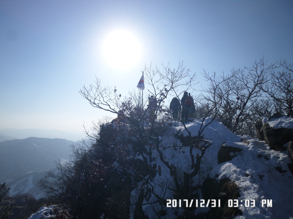 정유년 굿바이 해너미 천마산(812 m)산행