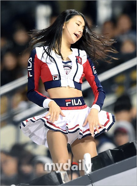 두산 치어리더 김다정