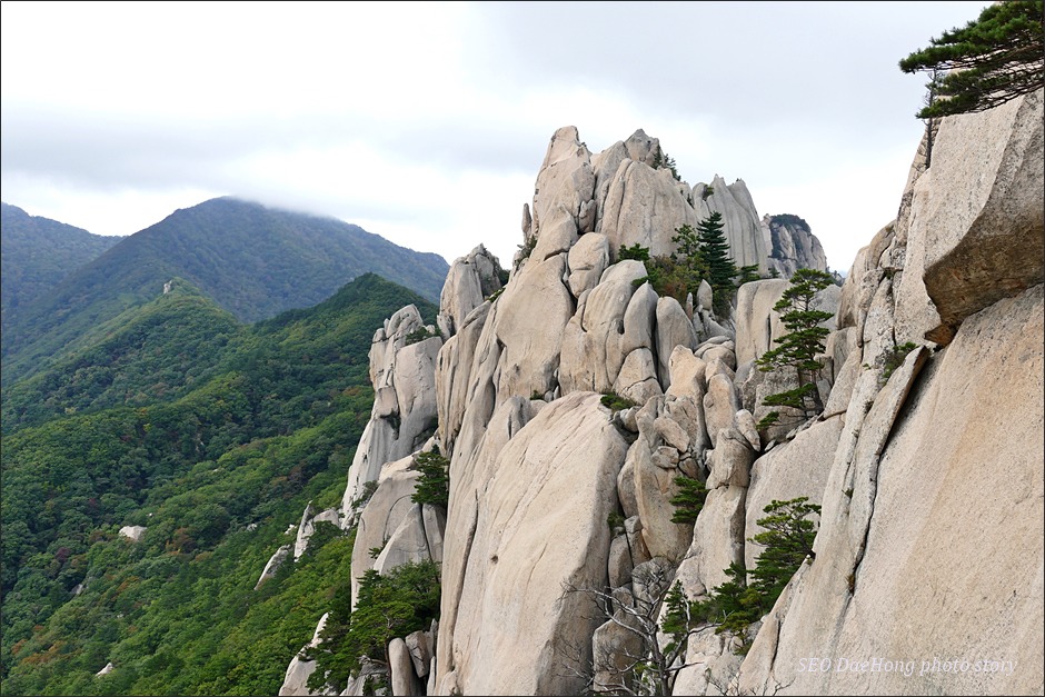 설악산 울산바위를 오르며 만난 설악의 풍경들~!!